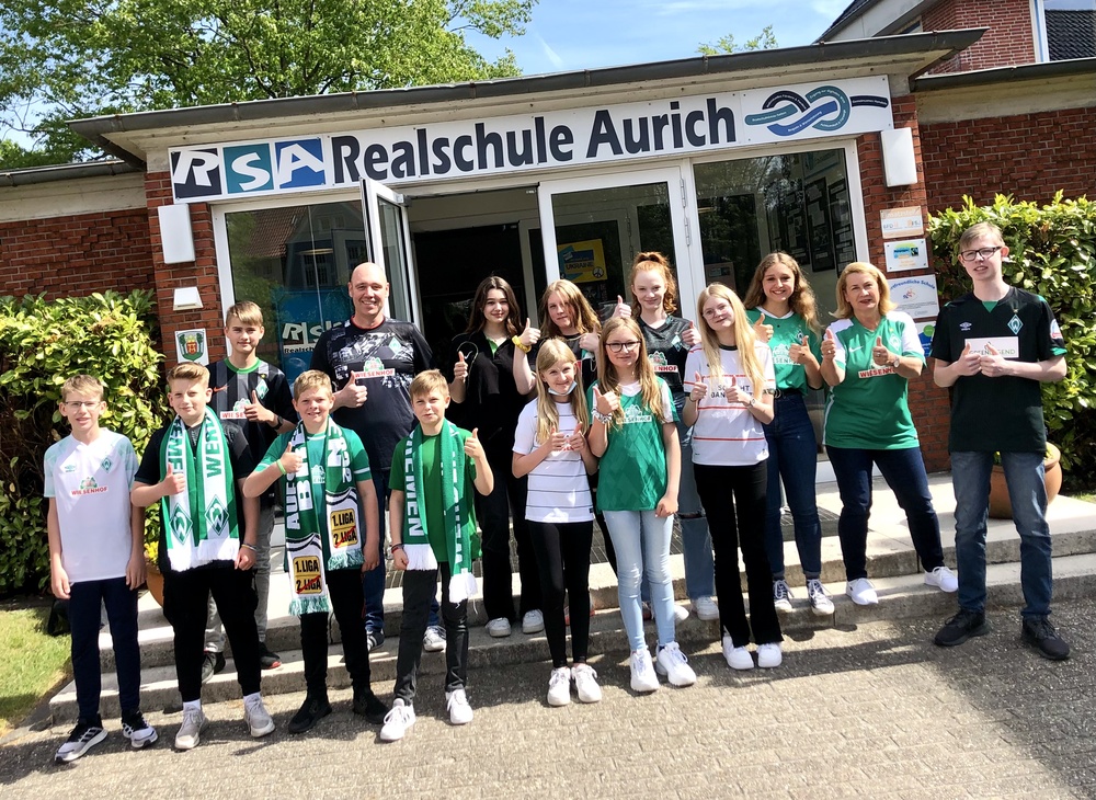 Wir gratulieren Werder Bremen zum Aufstieg