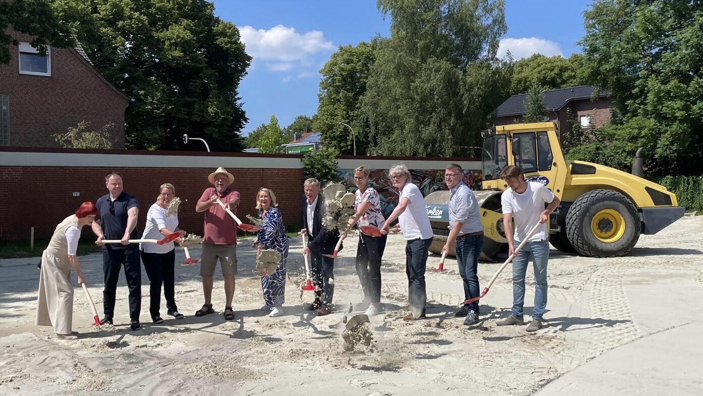 Baubeginn für das neue Gebäude der Realschule Aurich