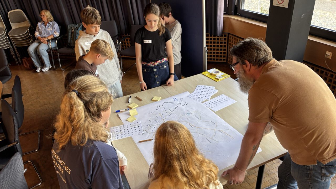 Mobilität 2040 – Klasse 7a liefert Ideen: Workshop zum Mobilitätsleitbild im Ratssaal der Stadt Aurich
